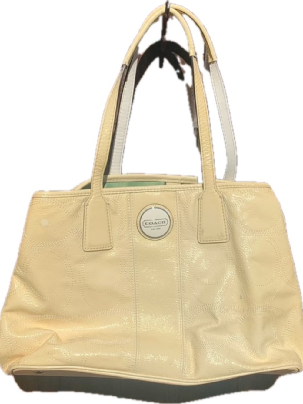 Coach kisslock purse